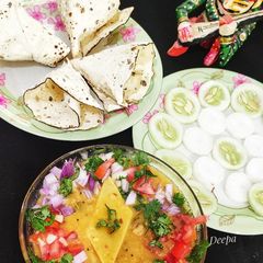A picture of Dal Dhokli.