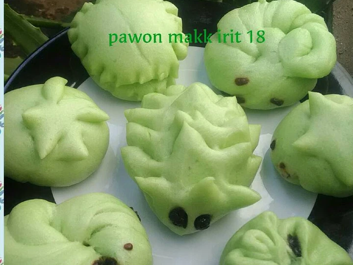 Cara Gampang Membuat Resep 🍞🌿bakpao pandan murmer takaran gelas,1※profing 🍃 yang Enak Banget Anti Ribet, Lezat