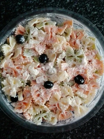 Pasos sencillos para Preparar Ensalada de pasta  que Muy delicioso