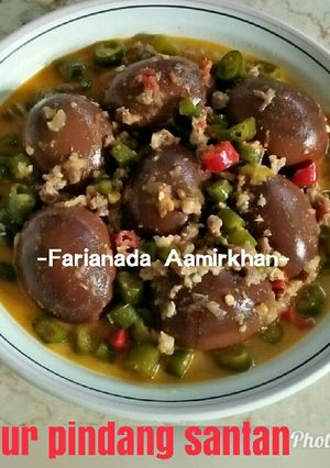 Foto resep Telur pindang santan di cabe cabean 😃