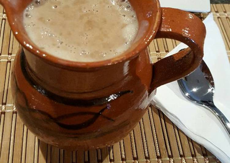 Atole champurrado, facilito