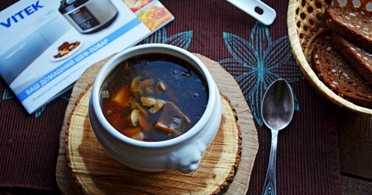 суп с фрикадельками и сушеными грибами | Дзен