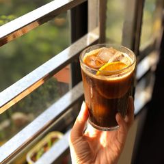 A picture of Iced Lemonade Coffee.