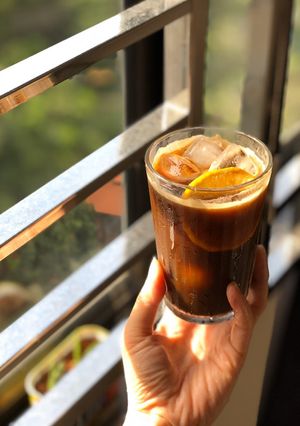 A picture of Iced Lemonade Coffee.