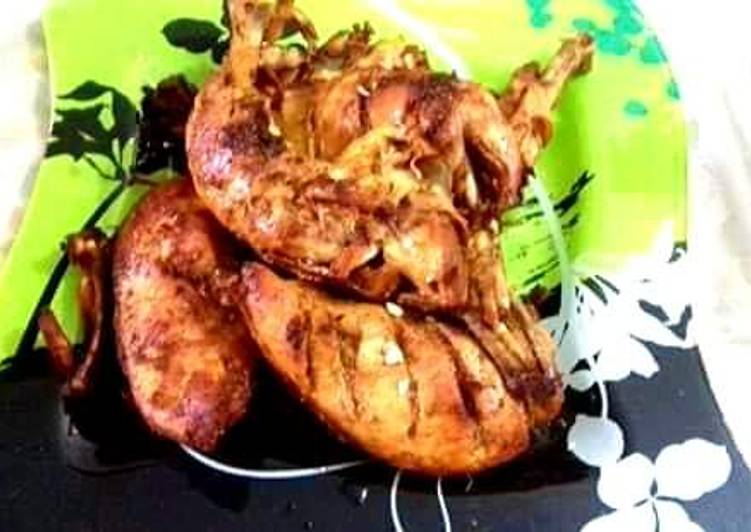 Recipe of Super Quick Homemade Lahori Chargha