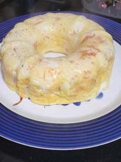 Una foto de Budín salado de calabaza