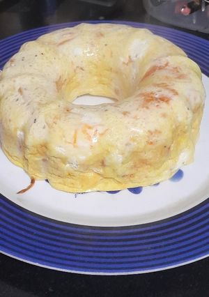 Una foto de Budín salado de calabaza