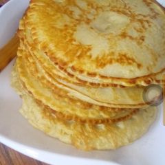 A picture of Vanilla pancakes.