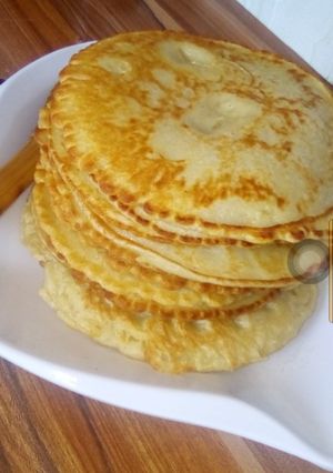A picture of Vanilla pancakes.