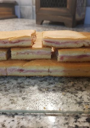 Una foto de Torta de fiambre licuada