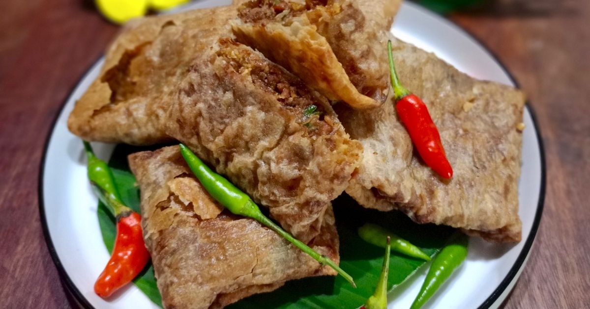 Martabak telur ayam masak kecap