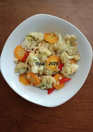 Foto resep Tumis Telur Kembang Kol