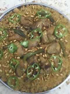 صورة لوصفة كبسه دجاج