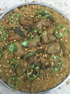 صورة لوصفة كبسه دجاج