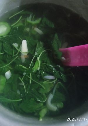 Foto resep Bening bayem gambas