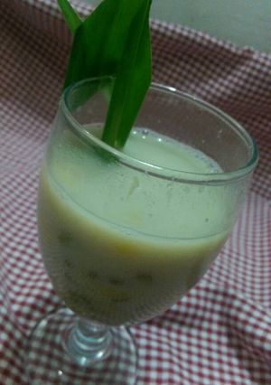 Foto resep Kolak kacang ijo kuah susu kedelai 🍹 (Tanpa santan) anti batuk 😋