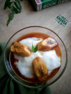 Foto resep Bubur Sumsum Kuah Kinca Pisang