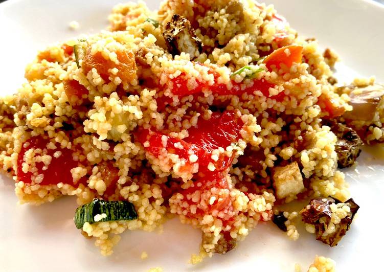 Cous cous dell’orto verdure e salsiccia fresca