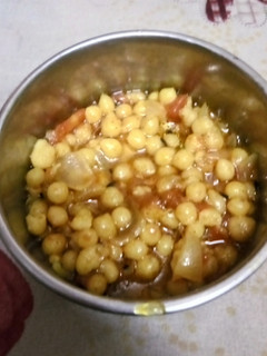A picture of Boondi ki Sabzi.