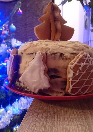 Mézeskalács torta recept fotója