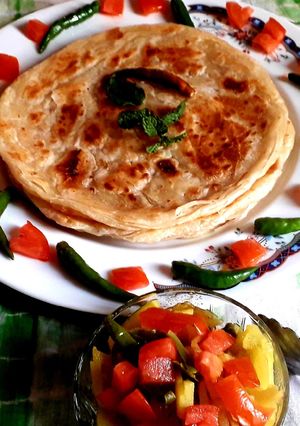 লাচ্চা পরোটা রেসিপির প্রধান ছবি