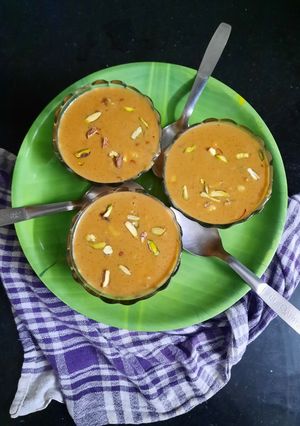 कॅरमल भगर ची खीर रेसिपी चे मुख्य फोटो 