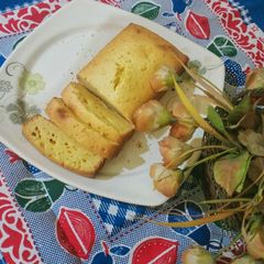 A picture of Lemon honey tea cake(without oven).