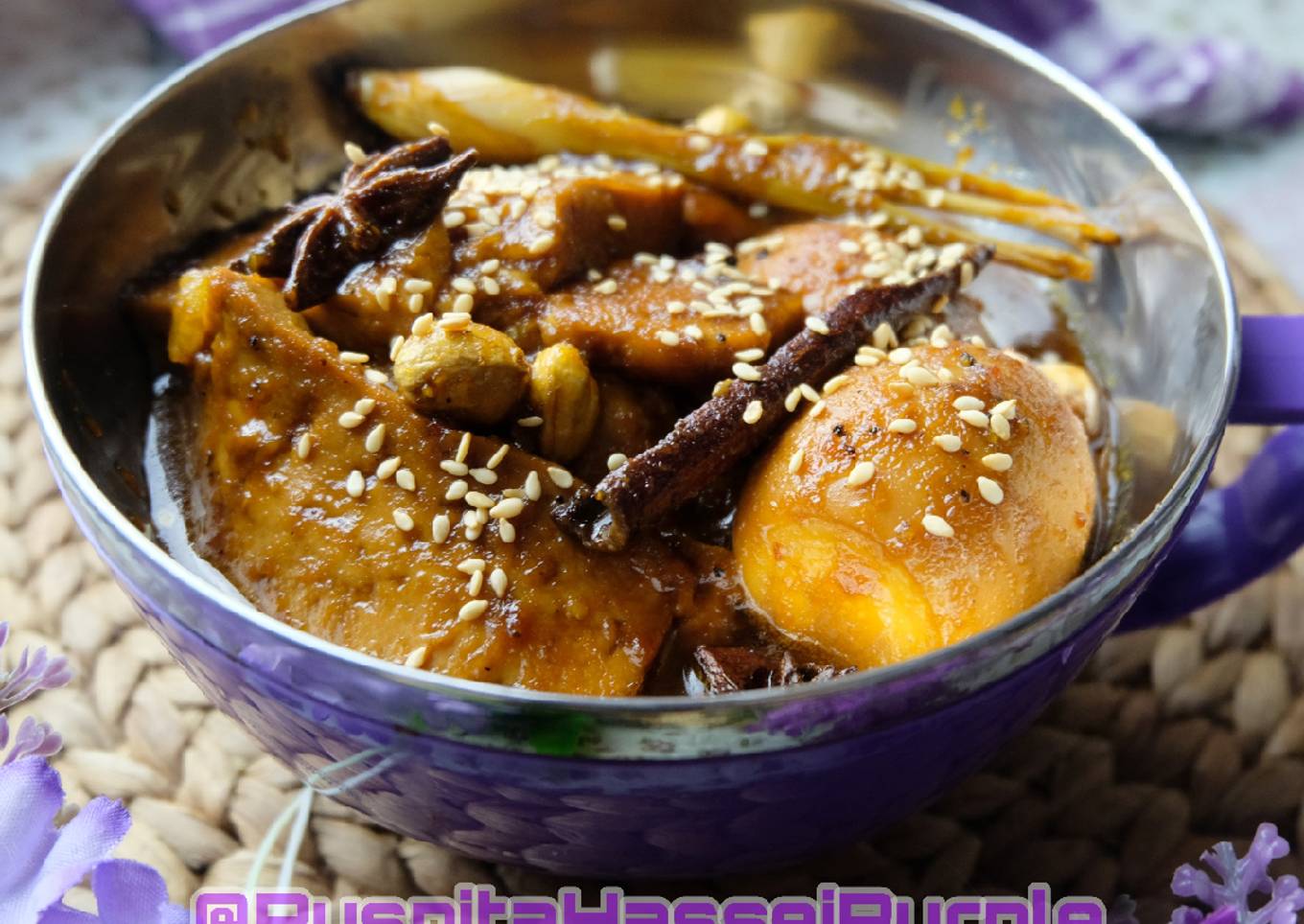 Semur Rempah Pedas Wijen (3T - Tahu Telur Tempe)