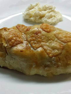Una foto de Rollito de bacalao