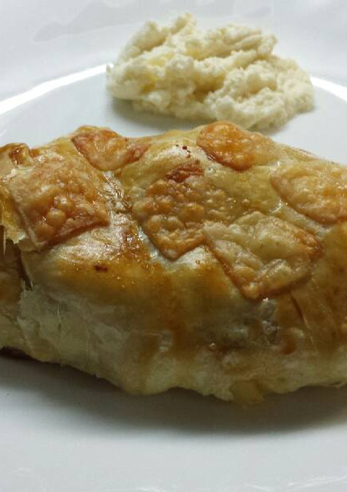 Una foto de Rollito de bacalao