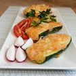 Calabacín relleno/receta típica de Canarias