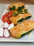 Calabacín relleno/receta típica de Canarias
