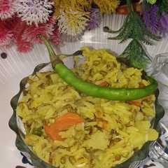 Green Gram (moong daal vegetable khichdi) recipe 💚 রেসিপির প্রধান ছবি