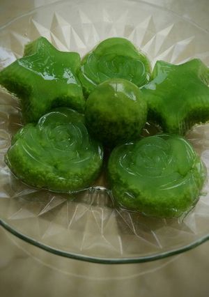 Foto resep 🍮Puding Lumut Hijau Pandan🍮