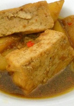 Foto resep Semur kentang tahu simpel