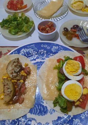 Una foto de Coloridos sandwichs vegetarianos con rapiditas