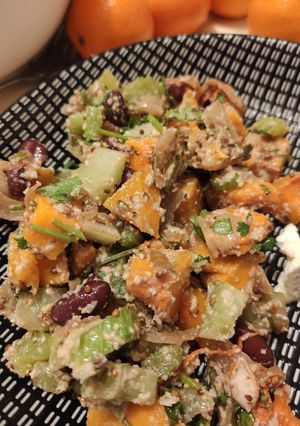 Une photo de *Salade debout la dedans !