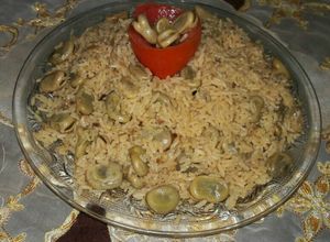 صورة لوصفة رز بفول 🍛