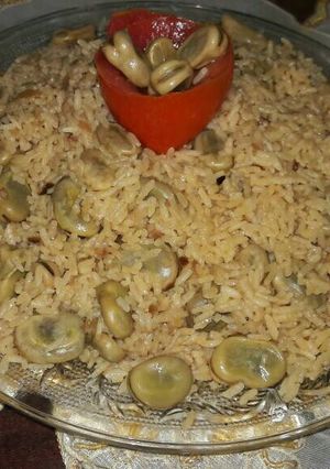 صورة لوصفة رز بفول 🍛