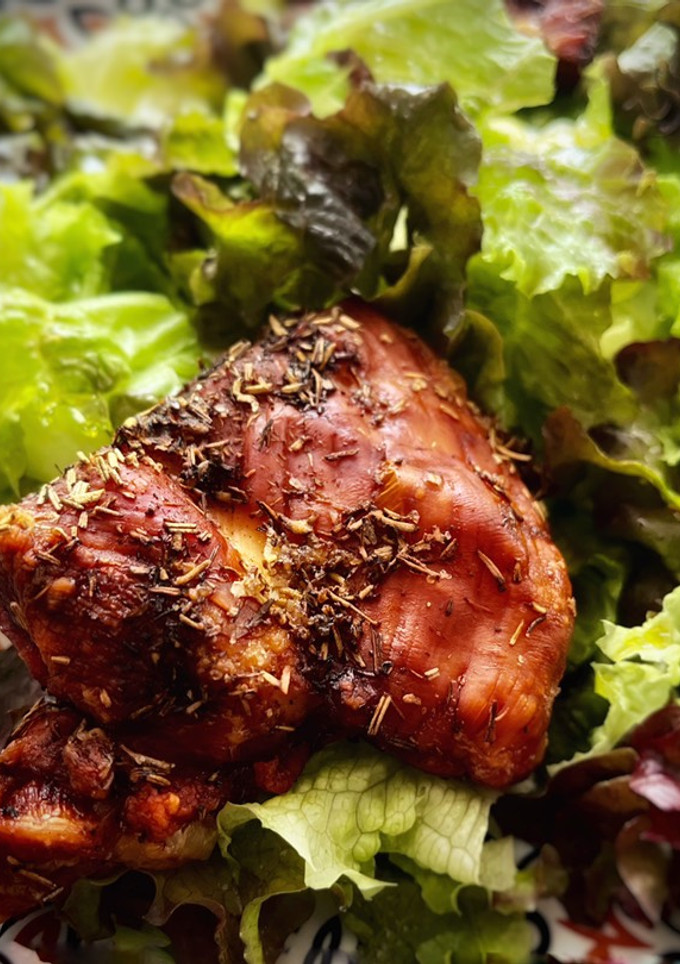 Una foto de Pollo crujiente no-frito (en airfryer)
