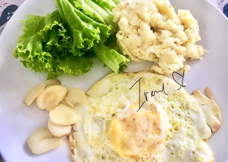 Resep Mashed Potatoes for breakfast (menu diabetes/diet