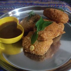 A picture of Dal vada.