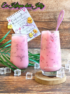 Foto resep Es Kelapa dari Jelly
