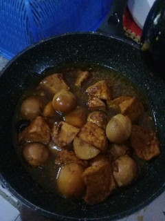 Foto resep Semur tahu telor kentang endes