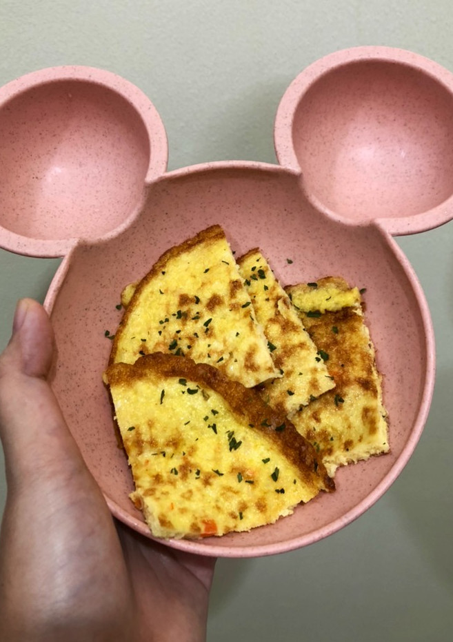 Foto resep OMLET BUBUR MPASI by irre_desirre