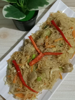 Foto resep Bihun goreng baso