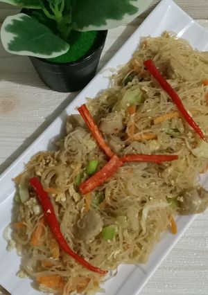 Foto resep Bihun goreng baso