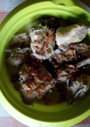 Foto resep Opor ayam kampung ala ratih
