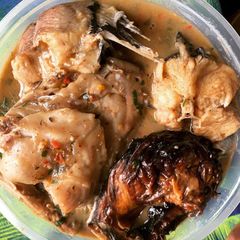 A picture of White soup.