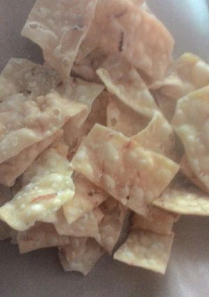 Foto resep 5reseppertamaku pangsit bawang